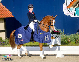 Charlotte Dujardin & Gio Win British Pair’s Debut Big Tour Grand Prix Special at Wellington CDI3* for Double Victory