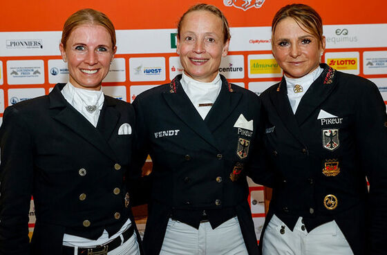 Olympic Dressage Lineup–61.6% Female Riders, 4 All-Female Teams, 1 All-Male